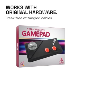 CX78+ Wireless Gamepad for Retro Atari Gaming
