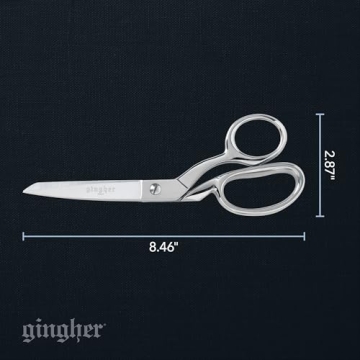 Gingher 8" Stainless Steel Dressmaker Shears with Sheath