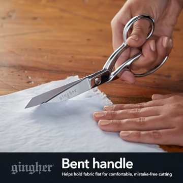 Gingher 8" Stainless Steel Dressmaker Shears with Sheath