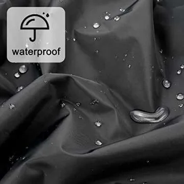 Reusable Shower Cap for Women, Large Waterproof Shower Bonnet Washable Elastic Band Bath Hair Hat for Long Hair, Braids(Black)