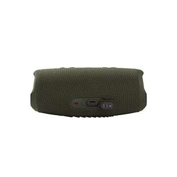 JBL Charge 5 - Portable Bluetooth Speaker with IP67 Waterproof and USB Charge Out - Green