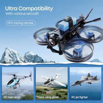 FAA Compliant Remote ID Module for Drone, 300Mins Battery Time, 13.49g Light Weight RID Module for FPV Drone, RC Aircraft and Quadcopters, Airplane GPS Tracker, Spare Parts for Drones