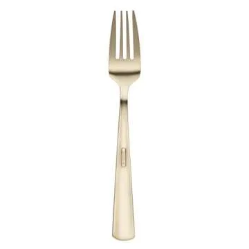Oneida B1025020AL21 Aptitude Champagne Satin 20 Piece Flatware Set