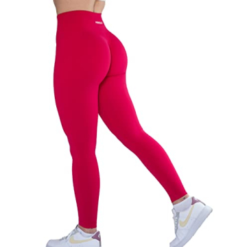 Seamless Scrunch 7/8 Legging for Tummy Control Fitness