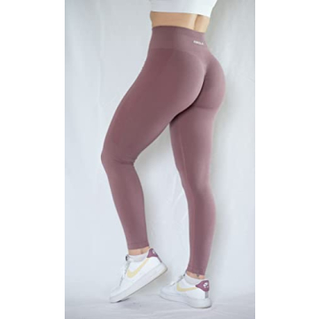 Seamless Scrunch 7/8 Legging for Tummy Control Fitness