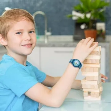 Kids Watch with Elastic Strap - Fun Learning Timepiece