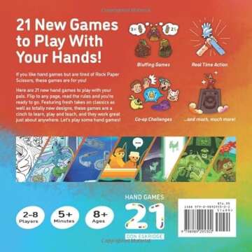 Hand Games 21 Portable Fun for Gatherings Anytime