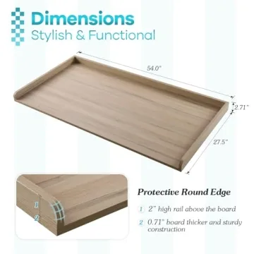 Kaboon Washer Dryer Countertop for Organized Laundry Rooms