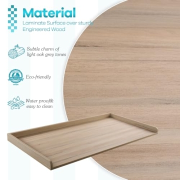 Kaboon Washer Dryer Countertop for Organized Laundry Rooms