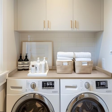Kaboon Washer Dryer Countertop for Organized Laundry Rooms