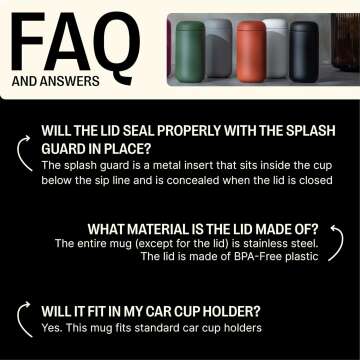 Fellow 16 oz Carter Move Travel Mug - Lavender Purple