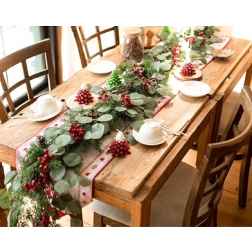 Elegant 6.3FT Christmas Cedar Garland for Year-Round Use