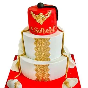 3 Pcs Baroque Silicone Mold Set for Cake and Crafts