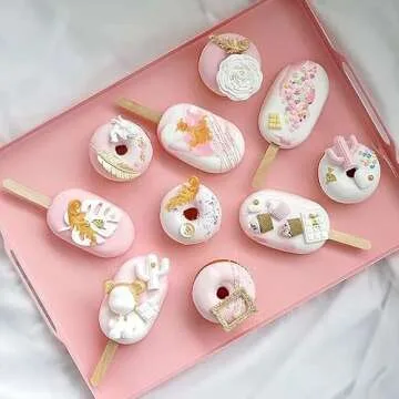 3 Pcs Baroque Silicone Mold Set for Cake and Crafts