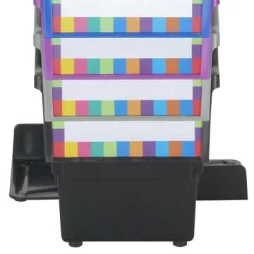 Really Good Stuff Non-Tip Book Bins with Stabilizer Wings