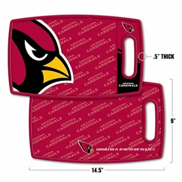 NFL Arizona Cardinals Logo Cutting Board - Fan Essentials
