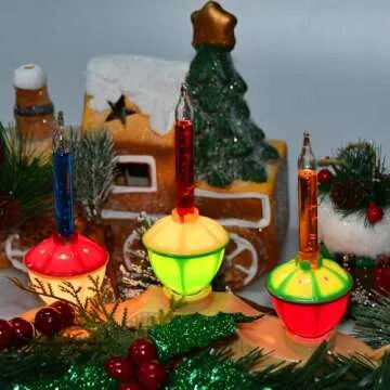 SOTOPOO Bubble Lights for Vintage Christmas Decor