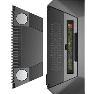 Argon ONE V2 Aluminum Case for Raspberry Pi 4 | with Power Button and Fan