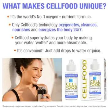 Cellfood Oxygen Boost Liquid Supplement for Energy Boost