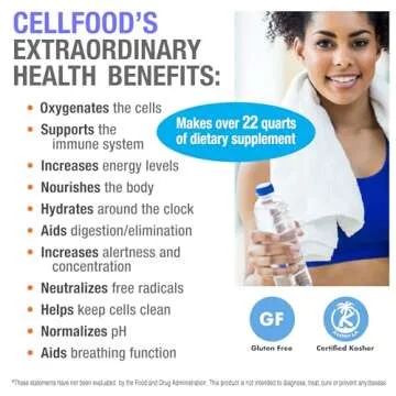 Cellfood Oxygen Boost Liquid Supplement for Energy Boost