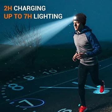 Rechargeable Men's Beanie Hat with Light for All Occasions