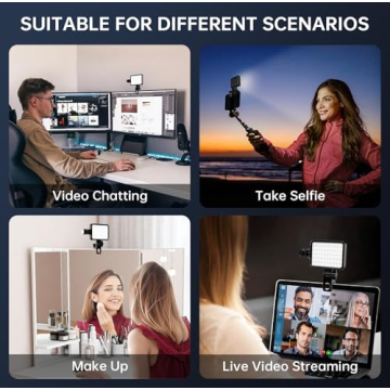 Portable Selfie Light with 84 LED for Perfect Photos