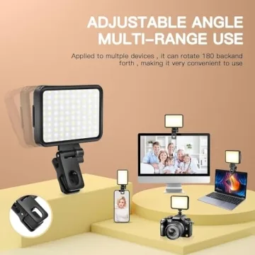 Portable Selfie Light with 84 LED for Perfect Photos