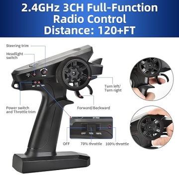 WIAORCHI 1:16 High-Speed RC Monster Truck for All