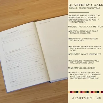 90 Day Productivity Planner | Goal Setting & Time Management