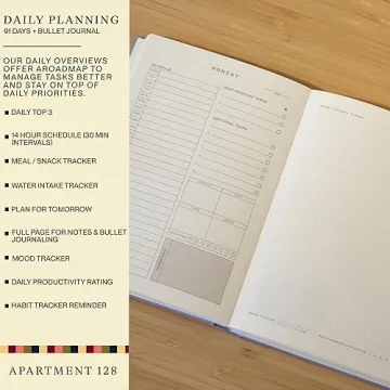 90 Day Productivity Planner | Goal Setting & Time Management