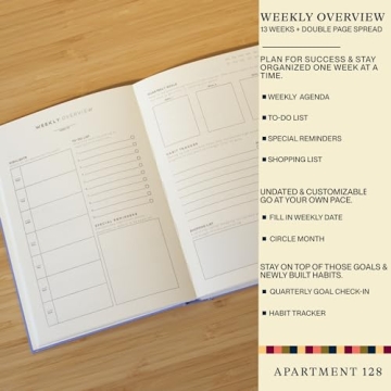 90 Day Productivity Planner | Goal Setting & Time Management