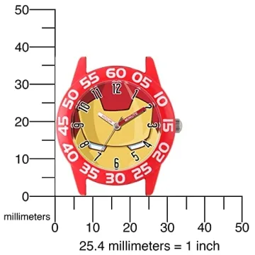 Marvel Kids' Time Teacher Watch for Easy Time Learning