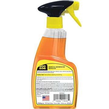 Goo Gone Original Spray Gel Adhesive, Sticker Remover - Works on Ink, Sap, Tar, Decals, Bumper Stick...