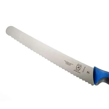 Mercer Culinary 10-Inch Blue Bread Knife for Perfect Slices