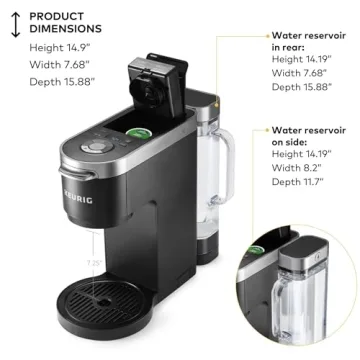 Keurig K-Duo Plus: Single Serve & Carafe Coffee Maker