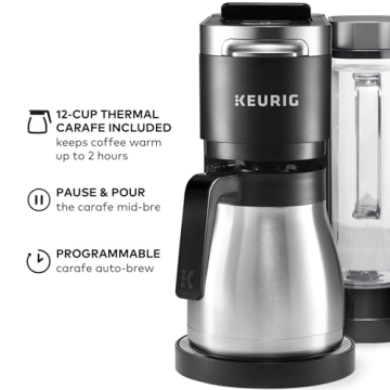 Keurig K-Duo Plus: Single Serve & Carafe Coffee Maker