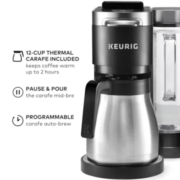 Keurig K-Duo Plus: Single Serve & Carafe Coffee Maker