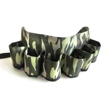 EZ Drinker Beer & Soda Can Holster Belt, Holds 6 Beverages