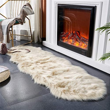 EasyJoy Ultra Soft Fluffy Rug 2x6ft for Cozy Living Space