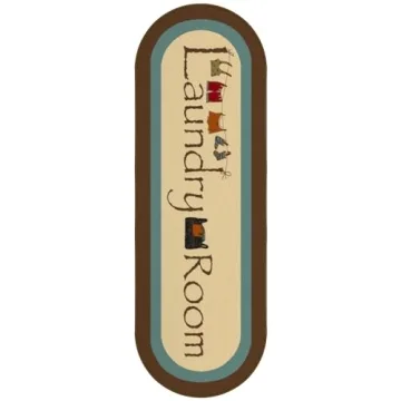 Stylish Machine Washable Laundry Room Rug Non-Slip