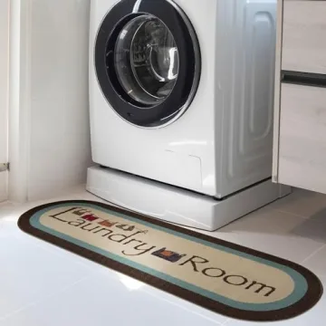 Stylish Machine Washable Laundry Room Rug Non-Slip