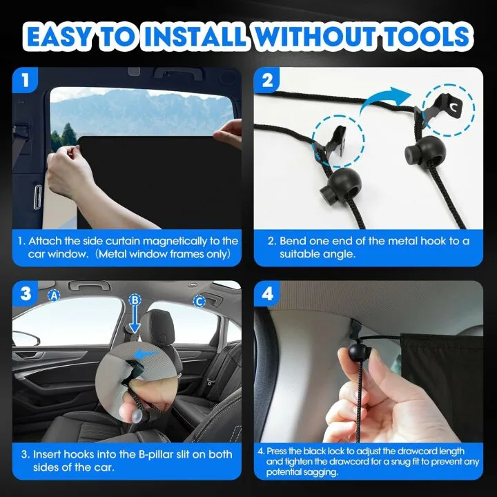 Car Window Shades for Ultimate Sun Protection