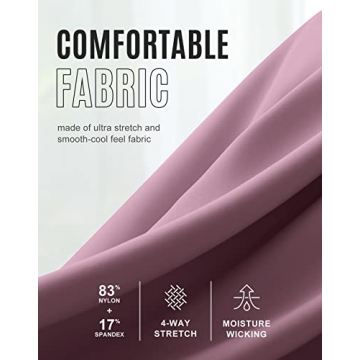 Heathyoga Women's Tennis Dress Built-in Shorts Stylish Athletic Dress