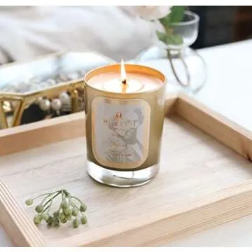 Frederick Luxury Candle: Elegant Soy Wax Gift with 80 Hour Burn