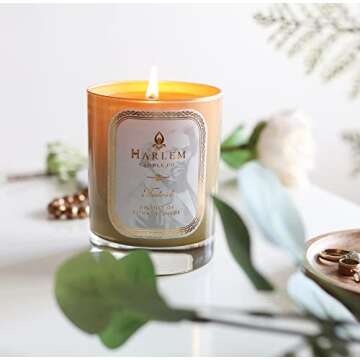 Frederick Luxury Candle: Elegant Soy Wax Gift with 80 Hour Burn