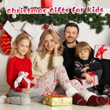 TOAMOUR Christmas Socks for Kids - Festive Holiday Gifts