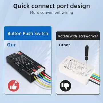 KHKJROS WLED Controller with Mic,5-24V ESP32 LED Strip Lights Controller Webserver Control (WS2812B,WS2811,SK6812) LEDs,SPI Based Chipsets WS2801 APA102,Remote Light Control