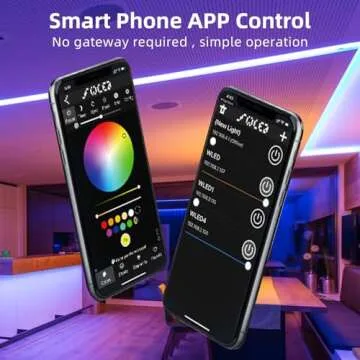 KHKJROS WLED Controller with Mic,5-24V ESP32 LED Strip Lights Controller Webserver Control (WS2812B,WS2811,SK6812) LEDs,SPI Based Chipsets WS2801 APA102,Remote Light Control