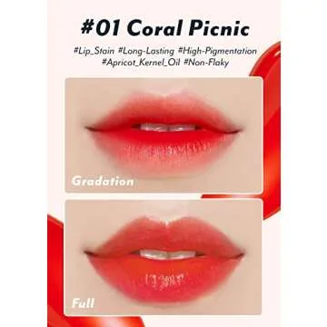I'M MEME Water Gel Tint | Long Lasting Lip Stain with Key Ring