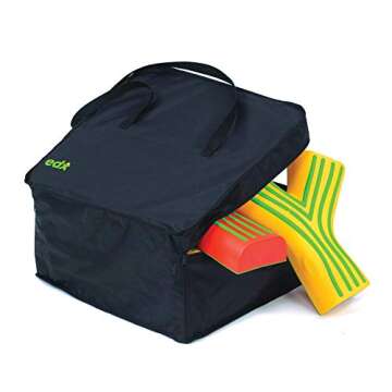 edxeducation Step-a-Forest - in Home Learning Supplies for Kids Physical Play - 22 Piece Obstacle Co...